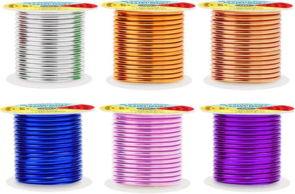 Mandala Crafts 10 Gauge Anodized Aluminum Craft Wire by MandalaCrafts