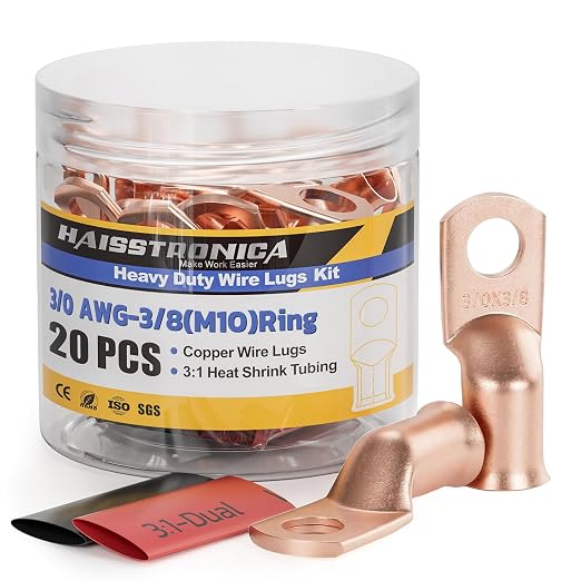 haisstronica 10pcs 3/0 AWG by HAISSTRONICA