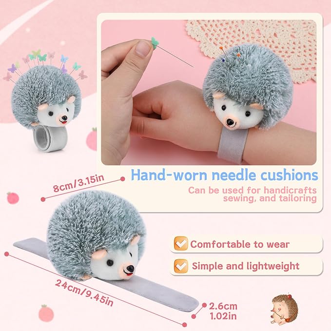 Wrist Pins Cushions for Sewing, Cute Pin Cushion Wrist Pin Cushion - Image 2