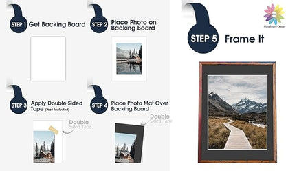 MBC Mat Board Center, 16x20 for 12x16 Black Photo Picture Mats - Image 5