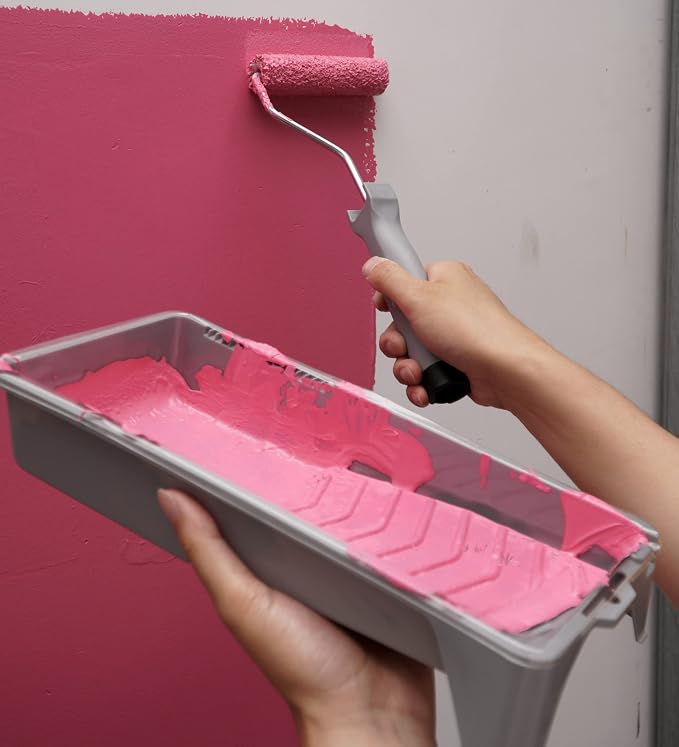 Voomey Small Paint Roller, Mini Paint Roller Kit 4 Inch, Microfiber Paint - Image 6