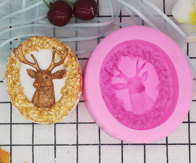 Deer Silicone Animal Soap Mold - Image 6