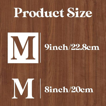 9inch Alphabet Stencils for Painting Reusable Letter Stencils Large Letters - Image 2