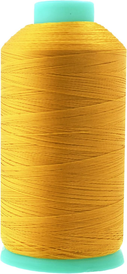 Mandala Crafts Bonded Nylon Thread Gold Heavy Duty Sewing Threads by MandalaCrafts