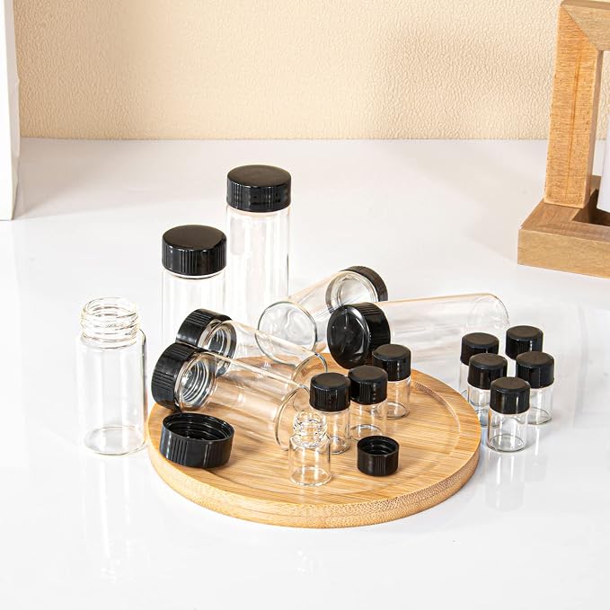 30ml Clear Small Glass Vials 30pcs - Image 7
