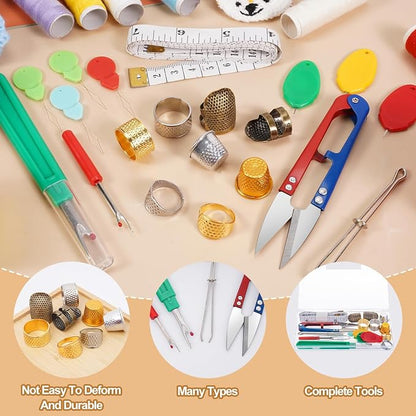 CousDUoBe Sewing Thimble Kit, thimbles - Image 4