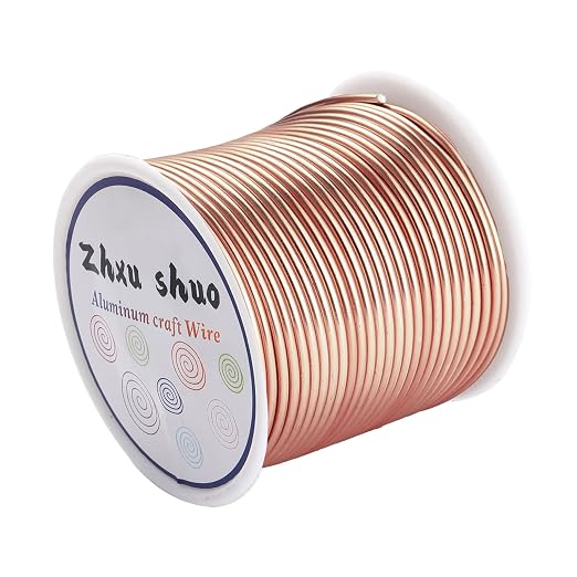 12 Gauge Aluminum Wire 35 Yards Anodized Metal Wire - Image 2