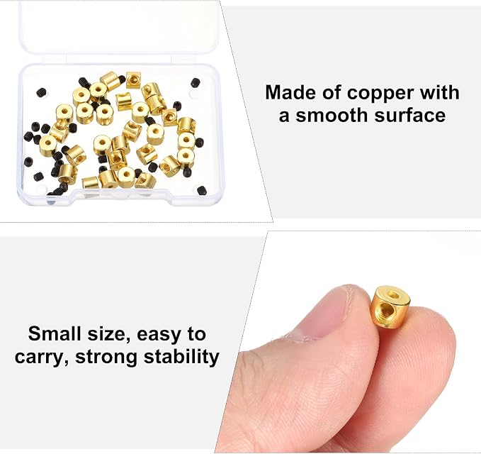 MECCANIXITY 30 Pcs Metal Locking Pin Backs, Locking Pin Keepers Locking Clasp - Image 5