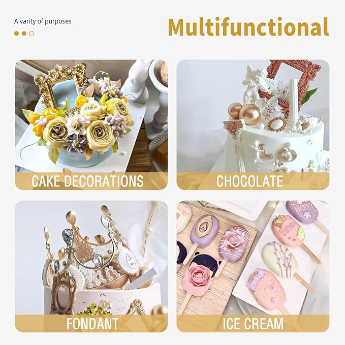 Growtail Vintage Frame Fondant Silicone Molds - Image 4