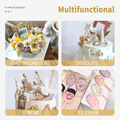 Growtail Vintage Frame Fondant Silicone Molds - Image 4
