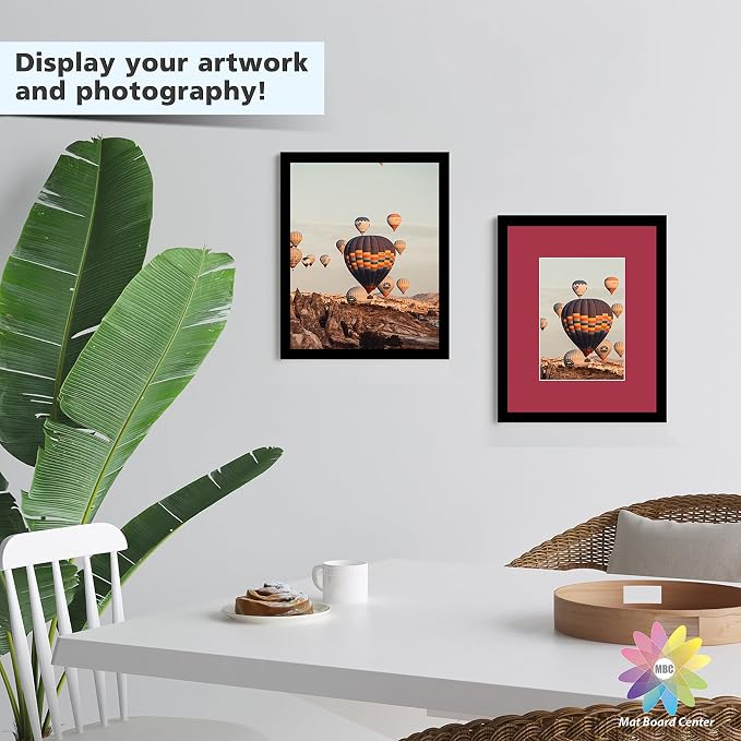 Mat Board Center, 8x10 for 5x7 Mix Color Picture Mat Sets - Image 7