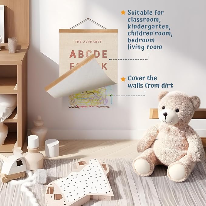 ZTGDA Alphabet Shapes Poster Set of 2, ABC Posters - Image 3