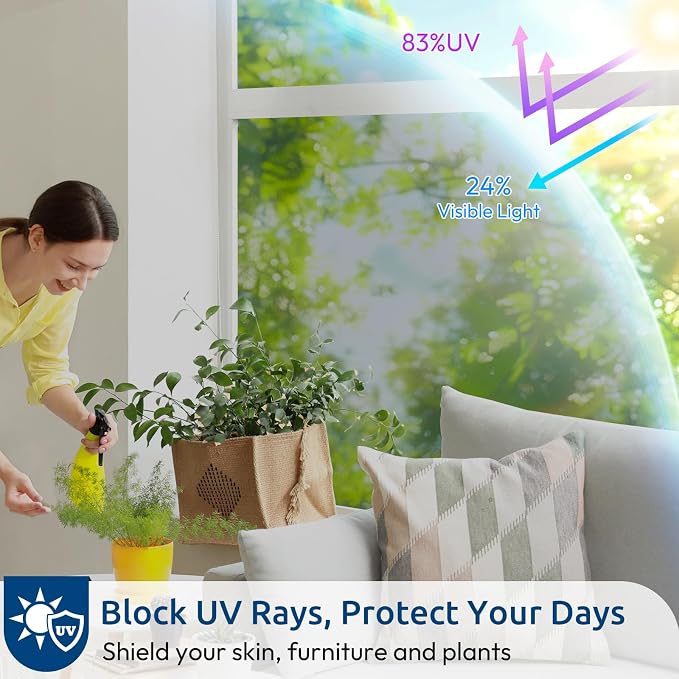 rabbitgoo Window Privacy Film One Way Window Tint - Image 3