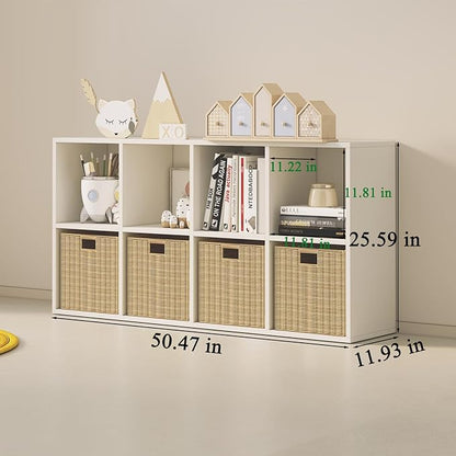 Wood Cube Storage Organizer Closet Cabinet - Image 2