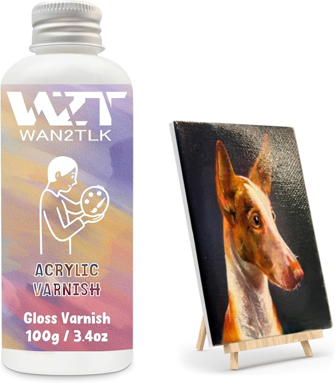 Acrylic Varnish, Professional Gloss Varnish by WAN2TLK