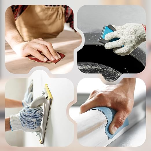 20PCS Sand Paper 360 Grit Sandpaper Sheets, 9 x 3.6 Inch Wet Dry Sandpaper - Image 5