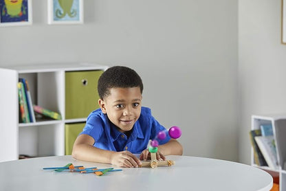 Learning Resources Craft Stick Creations 10 Science Experiments, Activity Book - Image 4