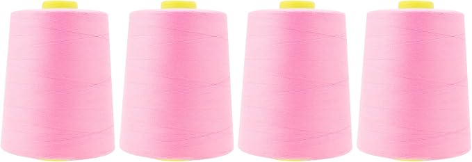 Mandala Crafts 4 Pack of Serger Threads Cones Spools by MandalaCrafts