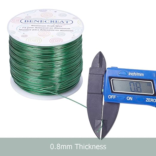 BENECREAT 20 Gauge 770FT Aluminum Wire Anodized Jewelry Craft Making Beading - Image 8