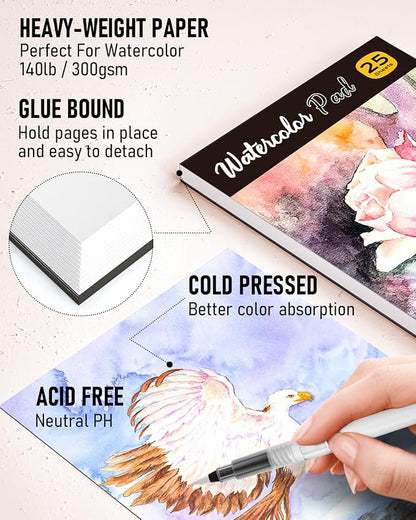 Nicpro 78PCS Watercolor Paint Set - Image 5