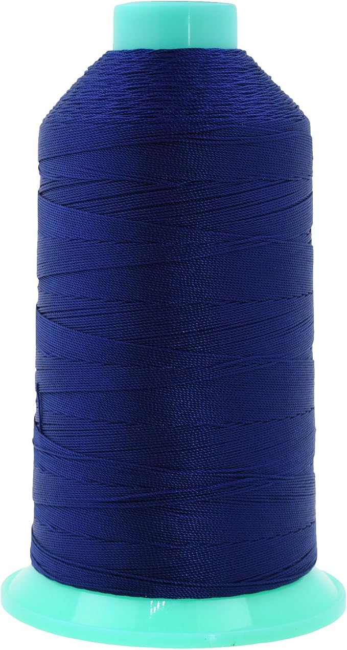 Mandala Crafts Bonded Nylon Thread Dark Blue Heavy Duty Sewing Threads by MandalaCrafts