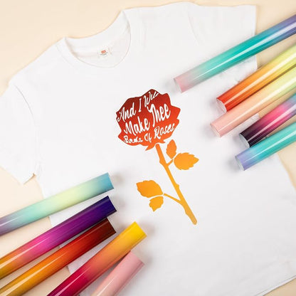 HTVRONT Gradient Heat Transfer Vinyl - Image 5