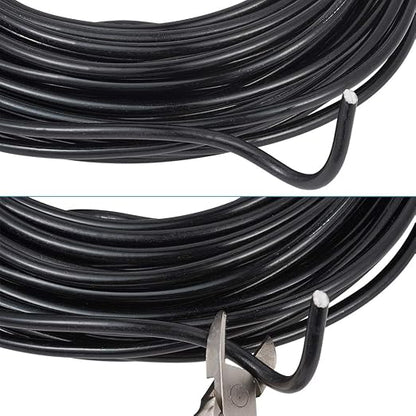 Fashewelry 32.8 Feet 5mm Black Aluminum Wire Bendable Metal Craft Wire - Image 4