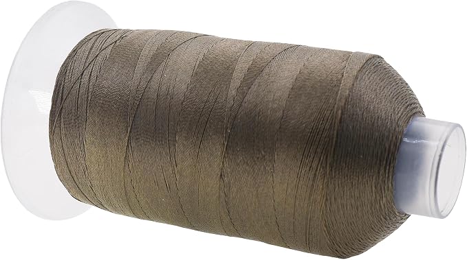 Mandala Crafts Dark Beige Heavy Duty Thread -1500 Yds Tex 90 Thread - Image 2