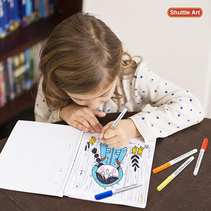 Shuttle Art Permanent Marker, 30 Colors Ultra Fine Point, Works on Plastic - Image 5