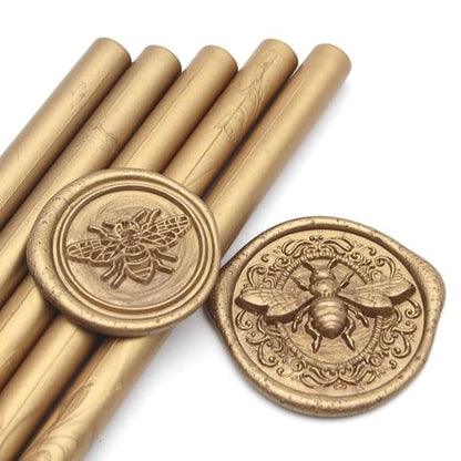 Antique Gold Wax Seal Sticks 26pcs, Andotopee Glue Gun Wax Seal Sticks - Image 2