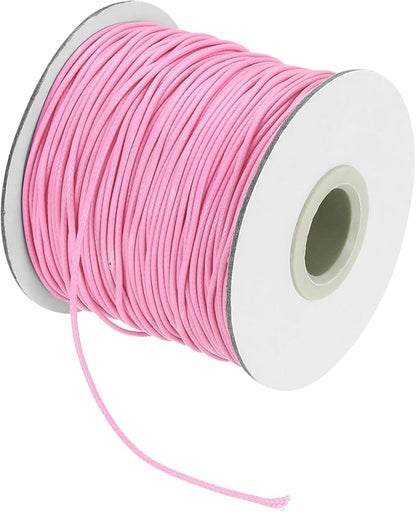 MECCANIXITY Waxed Cord 1mm Waxed Thread 87 Yard Wax String Leather Cord by MECCANIXITY