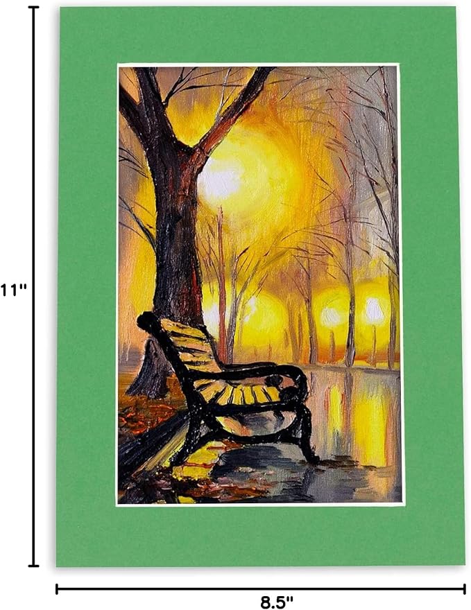 8.5x11 Mat Bevel Cut for 7x9 Photos - Image 10