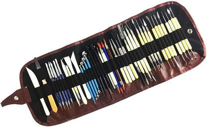 S & E TEACHER'S EDITION 43 Pcs Pottery & Clay Sculpting Tools, Double Sided - Image 2