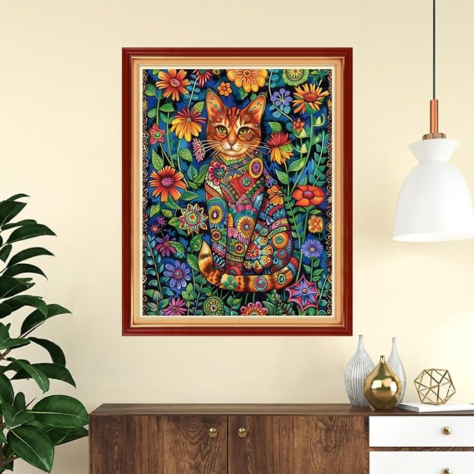 Funchey Stamped Cross Stitch Kits, DIY Cross Stitch Pattern - Image 2