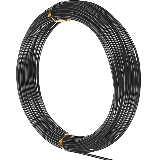 TecUnite Aluminum Craft Wire for Sculpting Armature Bendable Craft Wire for DIY by TecUnite