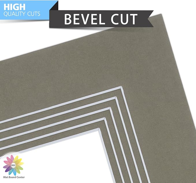 Mat Board Center, 8x10 for 5x7 Gray Color Mats - Image 4