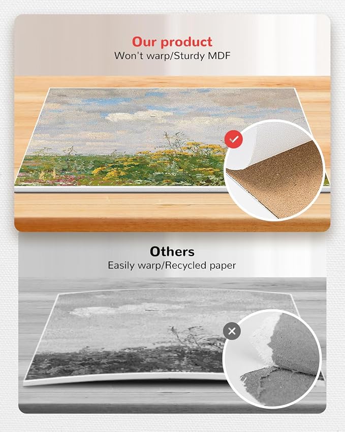 Canvas Boards for Painting 48 Pack 9x12 Inch Painting Canvas Panels, 100% - Image 9