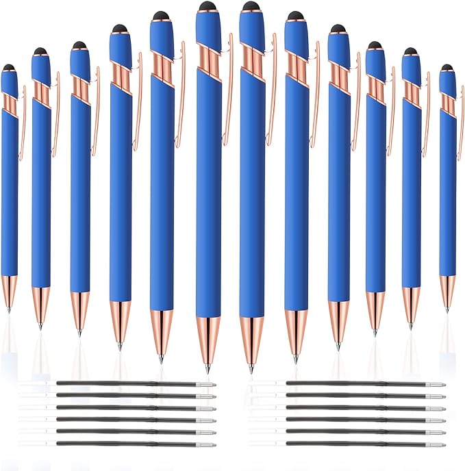 12 PCS 2 in 1 Stylus Ballpoint Pen by FIRCRE