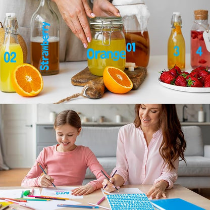 Alphabet Stickers, Self-Adhesive Vinyl Mailbox Numbers, Letters - Image 5