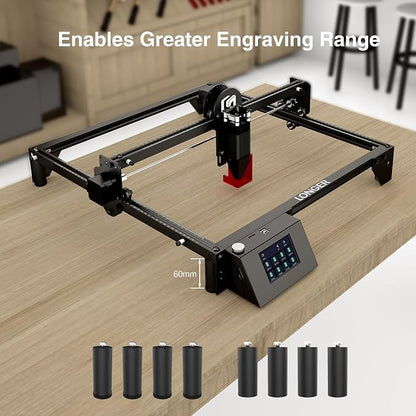 Longer 8Pcs Laser Engraver Raiser Laser RAY5 Engraver and Cutter Machine - Image 3