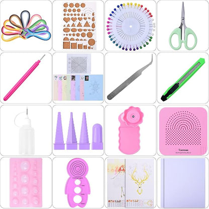 YURROAD Quilling Paper Set - Image 2