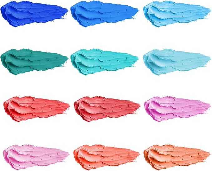 qianshan Soft Oil Pastels Set of 12 Colors, Non Toxic, Soft Texture Vibrant and - Image 2