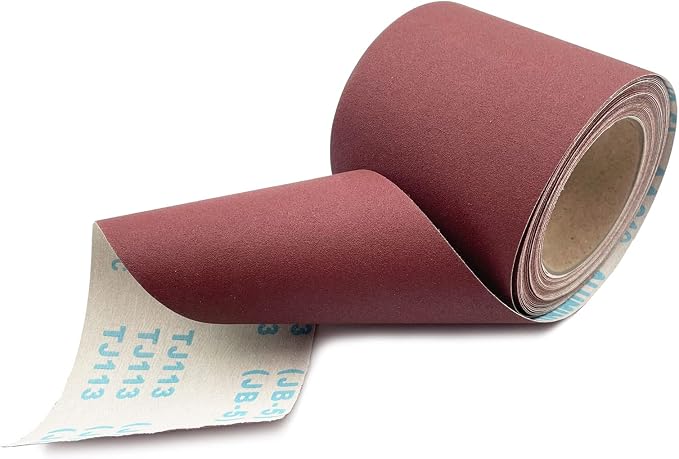 240 Grit Emery Cloth Roll, 4.5 Inch Wide 32.8 Ft Long Abrasive Sandpaper Rolls - Image 7