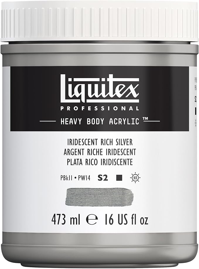Liquitex Professional Heavy Body Acrylic Paint, 16-oz Pot, Iridescent Rich by Liquitex
