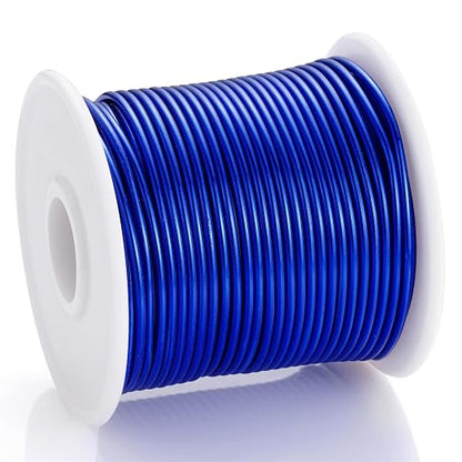 12 Gauge Blue Aluminum Craft Wire - Image 2