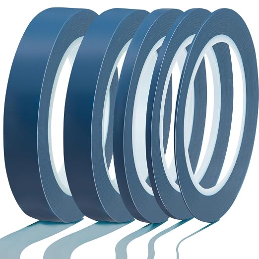 Xuniea 5 Rolls of Vinyl Tape Masking Tape Automotive Car Auto Paint by Xuniea