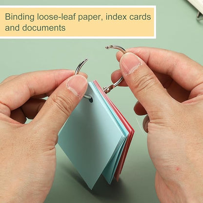 PATIKIL 3" x 3.2" Loose Leaf Binder Rings - Image 6