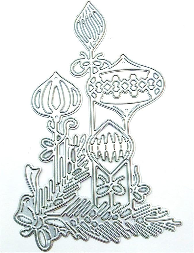 Metal Cutting Dies DIY Merry Christams Embossing Stencil Template Scrapbooking - Image 2