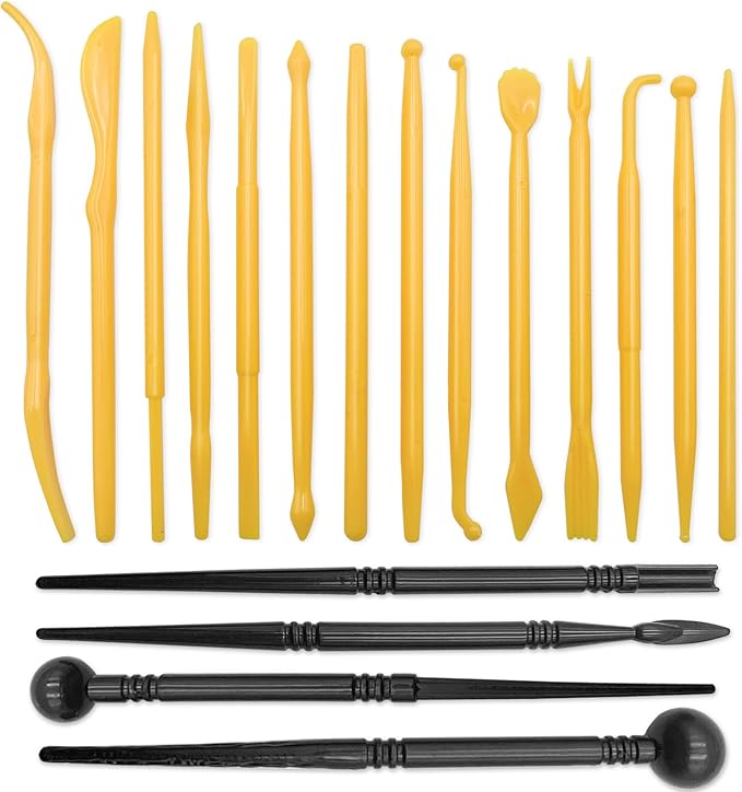 Clay Tools, Air Dry Clay, Sculpting Tools Dotting Ball Stylus Pen by FJCTER