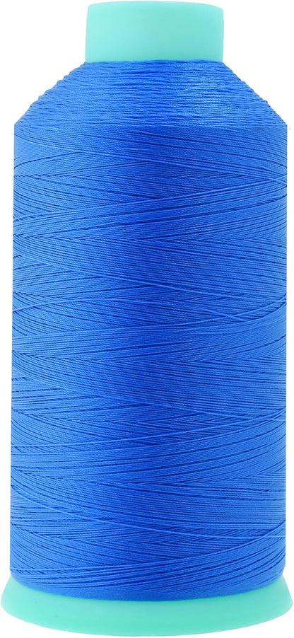 Mandala Crafts Bonded Nylon Thread Sky Blue Heavy Duty Sewing Threads by MandalaCrafts